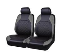 SFGOFJGO Housse SièGe Voiture Housse De Siège Avant Universelle en Cuir PU pour Buick pour Lacrosse pour Excelle pour Regal TourX Avant ArrièRe Coussins(2pc Gray)