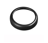 SFIWFOGD Bague de levier de vitesse de console, lunette de boîte de vitesses, garniture de panneau, anneau anti-poussière intérieur compatible avec Mini Cooper R50 R52 R53 2001 2002 2003 2004(Carbon)