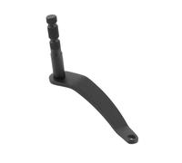 SFIWFOGD Bras de Levier de Vitesse allongé Noir/chromé for Moto, Compatible avec Harley FL Softail 2018-2023(Black)