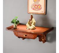 SFJATTA Table d'autel Bouddhiste, Support d'autel Bouddhiste Mural, pour Petits espaces(Rosso,60 * 30 * 20cm)
