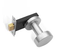 SFJSFIMQ Serrure de porte simple côté serrure secrète intérieur chambre arrière-plan mur poignée de porte(White-Fruit peach5)