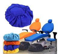 SFKLYU 4 Pièces/Ensemble Housses De Chaise Dentaire, Housse De Siège De Chaise Dentaire Appui-Tête Protecteur De Dossier Équipement De Dentiste, Lavable,A5
