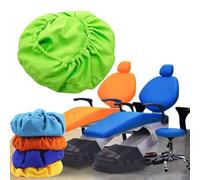 SFKLYU 4 Pièces/Ensemble Housses De Chaise Dentaire, Housse De Siège De Chaise Dentaire Appui-Tête Protecteur De Dossier Équipement De Dentiste, Lavable,A1