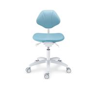 SFKLYU Tabouret d'Assistant Dentaire à Hauteur Réglable, Design Ergonomique, Pivotant à 360°, Idéal pour Les Cabinets Dentaires, Les Massages et Les Soins du Visage,A2