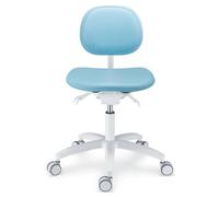 SFKLYU Tabouret d'Assistant Dentaire à Hauteur Réglable, Design Ergonomique, Pivotant à 360°, Idéal pour Les Cabinets Dentaires, Les Massages et Les Soins du Visage,A3