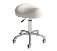 SFKLYU Tabouret de Selle à roulettes Ergonomique Réglable pour Cuisine, Salon, Bar, Bureau, Massage,A2,B2