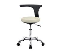 SFKLYU Tabouret Médical Dentaire Réglable, Tabouret Selle Pivotant à 360°, Chaise de Bar avec Dossier pour Bureau à Domicile, Tabouret d'Assise,A2