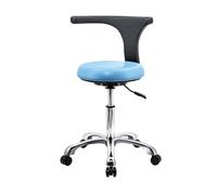 SFKLYU Tabouret Médical Dentaire Réglable, Tabouret Selle Pivotant à 360°, Chaise de Bar avec Dossier pour Bureau à Domicile, Tabouret d'Assise,A1