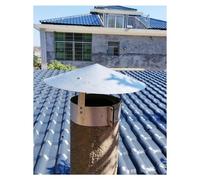 SFNIOKFG Chapeau de cheminée Chapeau de cheminée à tête Conique, Chapeau de Pluie galvanisé, Chapeaux de cheminée de cheminée, Couvercle de Conduit de cheminée, Protecteur de Conduit, extré