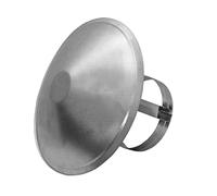 SFNIOKFG Chapeau de cheminée Chapeau de cheminée Chapeau de cheminée Tube en Acier Inoxydable Protection Contre la Pluie Embout de Protection Réglable, Cerceau 75 Chapeau 300