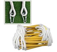 SFNIOKFG Échelle d'évacuation d'urgence, échelle de Sauvetage, échelle d'évacuation d'incendie, échelle extérieure en Nylon Souple, échelle d'ingénierie d'escalade à Domicile pour Adultes,