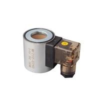 SFOCQVISH Bobine d'électrovanne hydraulique MFB12-37YC MFZ12-37YC 30 W AC220 V AC110 V DC24 V DC12 V DC48 V DC60 V Diamètre du Trou : 23 mm Hauteur(MFZ12-37YC DC12V)