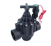 SFOCQVISH Électrovanne d'irrigation 2 Pouces 220 V 12 V 24 V CC, électrovanne à Verrouillage avec régulation de débit for l'irrigation agricole(DC 12v)