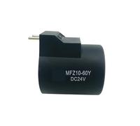 SFOCQVISH Électrovanne hydraulique MFZ10-60Y MFB10-60Y, diamètre de la Bobine : 32 mm, Hauteur : 51 mm, 220 V CA / 24 V CC(DC24)