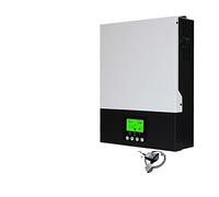 SFOCQVISH Onduleur Hybride à Onde sinusoïdale Pure, Charge et décharge de Batterie 1,5 kw/3kw, 12V/24vdc 230vac, entrée PV Max 3000W(1.5kw,24VDC-220-240VAC-WITH)
