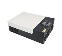 SFOCQVISH Onduleur Solaire Hybride 3kw 24V 5kw 48V, Charge de Batterie 100a intégrée, Panneau Solaire, entrée PV maximale 500V(3500W 24V)