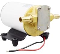 SFOCQVISH Pompes à eaux usées/effluents KFP-24 Pompe à Huile électrique 24 V CC Engrenage en Bronze 14 L/Min Auto-amorçante Diesel for Lubrification d'huiles et Autres fluides visqueux