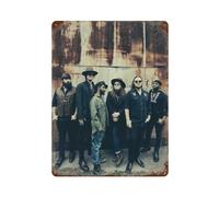 SFOGIEB Poster en métal The Marcus King Band Music Group Décoration murale en étain Décoration moderne 40 x 30 cm