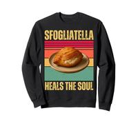 SfoglIatella Heals The Soul Pâtisserie Italienne rétro drôle Sweatshirt