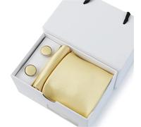 SFOIKVG Cravate pour homme Ensemble de cravates for homme 7,5 cm, formelles, mouchoirs poche, boutons manchette, cadeau mariage pour Mariages(Style 21)