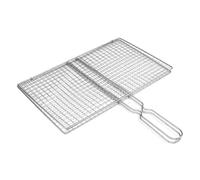 SFOIKVG Grille Barbecue Panier à Poisson antiadhésif Triple avec poignée en métal for Barbecue, Grille, Outil d'extérieur, Accessoires pour Barbecue(A)