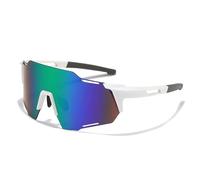 SFOIKVG Lunette de cyclisme Cycling Sunglasses Men Outdoor Sports Windproof Dustproof Goggles Road Mountain Biking Running Sun Glasses UV400 pour Sports plein air(C12)