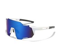 SFOIKVG Lunette de cyclisme Cycling Sunglasses Men Outdoor Sports Windproof Dustproof Goggles Road Mountain Biking Running Sun Glasses UV400 pour Sports plein air(C11)