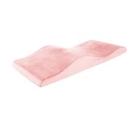 SFOIKVG Matelas De Massage Surmatelas de lit incurvé for Salon de beauté, Table de Massage en Velours, Matelas for Salon de beauté(Pink Mattress)