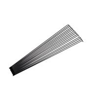 SFOIKVG Rayons De Bicyclette Rayons de vélo en Acier Inoxydable 304, 14G, Noirs, Haute résistance, for VTT et Route pour Roue(10pcs -275MM)