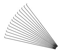 SFOIKVG Rayons de Bicyclette Vélo avec Rayons et écrous Solides et durables, Ensemble de 24 pièces, Parfait for Les Roues de 27, 5, 26 et 29 Pouces pour Roue(289MM)