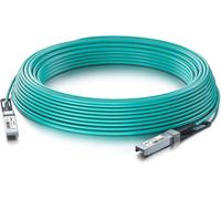 SFP+ câble Fibre Optique(AOC) 15M,Active Optical OM3 MMF Fiber Cable,Compatible avec Cisco SFP-10G-AOC15M,Ubiquiti UniFi,Mikrotik,Netgear,TP-Link,D-Link,Zyxel,QNAP NAS