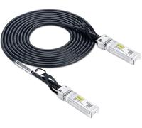 SFP+ DAC Twinax Cable,SFP+ to SFP+ Direct Attach Copper Passive for Cisco SFP-H10GB-CU1M,Ubiquiti UniFi,Meraki,Mikrotik,Fortinet,Netgear,D-Link,TP-Link and More,1-Meter(3.3ft)
