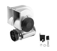 Sfp-Klaxon À Air Escargot Avec Compresseur De Citations,12v,150db,Pour Voiture,Camion,Moto,Accessoire - Type Silver-A
