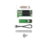 SFP+M.2 10G para 82599 EN Chip Adaptador de Rede Ethernet Porta Única X520-DA1, Excluindo Módulo Fibra Óptica