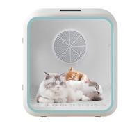 SFQEVHRZ Cabine de séchage pour Animaux, Désinfection à l'ozone et stérilisation aux ultraviolets, Le Niveau sonore était Aussi Bas Que 40 décibels