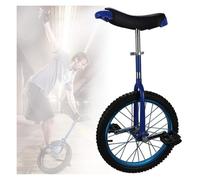 SFQEVHRZ Monocycle, Roues antidérapantes de 16/18/20 Pouces avec Jantes en Alliage, pneus Extra épais, siège réglable(Blu,18inch)