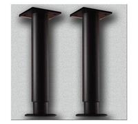 SFQEVHRZ Pieds de Meuble pour évier, Lot de 2 Pieds de Support réglables for Meuble sous-Vasque, Meuble de canapé, Supports de lavabo sous Plan sans perçage(Schwarz,H 72 110cm(30" 43"))