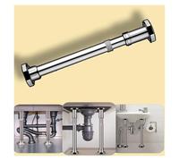 SFQEVHRZ Pieds de Meuble pour évier, Pieds de Support de lavabo sous Plan en Acier Inoxydable, kit de réparation d'évier de Cuisine, Pieds de Meuble sans perçage(H 35 50cm/14 20")