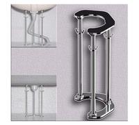 SFQEVHRZ Pieds de Meuble pour évier, Pieds de Support réglables for lavabo de Salle de Bain, Tige de Support en Acier Inoxydable, kit de réparation for évier de Cuisine(Height 18 28cm (7" 11"))