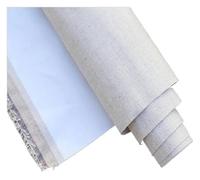 SFQEVHRZ Rouleau de Toile Pro Art, Papier Toile Vierge en mélange de Lin, 10 m, for Peinture à l'huile à Gros Grains(Width 88cm)