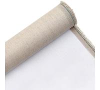 SFQEVHRZ Rouleau de Toile Pro Art, Toile Vierge en Lin mélangé de Haute qualité for Peinture à l'huile et Peinture Acrylique, Rouleau de 3 m, Largeur 28/48/58/68/88 cm(38cm Width)