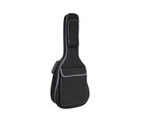 SFQEVHRZ Sac à Dos pour Guitare, Sac à Dos étanche for Guitare Acoustique (91/96/97/101/104 cm), épais de 12 mm, rembourré en Coton Oxford, Souple, Noir(36 inch Black)