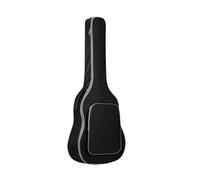 SFQEVHRZ Sac à Dos pour Guitare, Sac à Dos rembourré for Guitare Acoustique Classique, étui de Rangement épais et Protecteur, étanche, Double Sangle(Black 41)