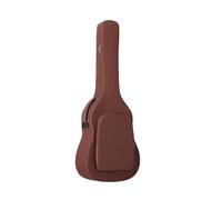 SFQEVHRZ Sac à Dos pour Guitare, Sac à Dos rembourré for Guitare Acoustique Classique, étui de Rangement épais et Protecteur, étanche, Double Sangle(Red 41)