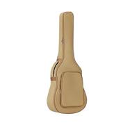 SFQEVHRZ Sac à Dos pour Guitare, Sac à Dos rembourré for Guitare Acoustique Classique, étui de Rangement épais et Protecteur, étanche, Double Sangle(Brown 41)