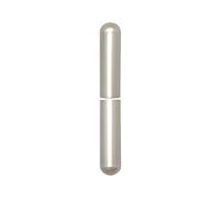 Sfs aufsteck tubes de 3 Dim, rond, ruban, diamètre 15 mm, 92 mm, Aluminium mat nickelé, 953982