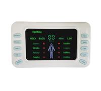 SFSSWSRYDF Appareil TENS rechargeable avec Fonction EMS & Massage, 8 programmes 15 Niveaux d'Intensité Unité de Massage