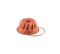 silikomart | SFT250 Moule à gâteau en Silicone GUGELHUPF, antiadhésif, paquet de 1 Moule à gâteau avec anneau de sécurité, Ø 220 h 110 mm, Volume 2,2 l, Made in Italy