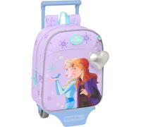 Sfta Frozen Spirit - Sac À Dos De Crèche Avec Chariot, Idéal Pour Enfants De Différents Âges, Confortable Et Polyvalent, Qualité Et Résistance, 22 X 10 X 27 Cm, Lilas, M, Décontracté