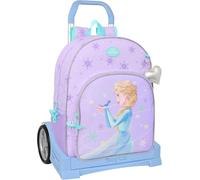 Sfta Frozen Spirit - Sac À Dos Scolaire 180 Cm, Dos Ergonomique, Avec Chariot Evolution, Idéal Pour Les Enfants De Différents Âges, Confortable Et Polyvalent, Qualité Et Résistance, 33 X 14 X 42 Cm